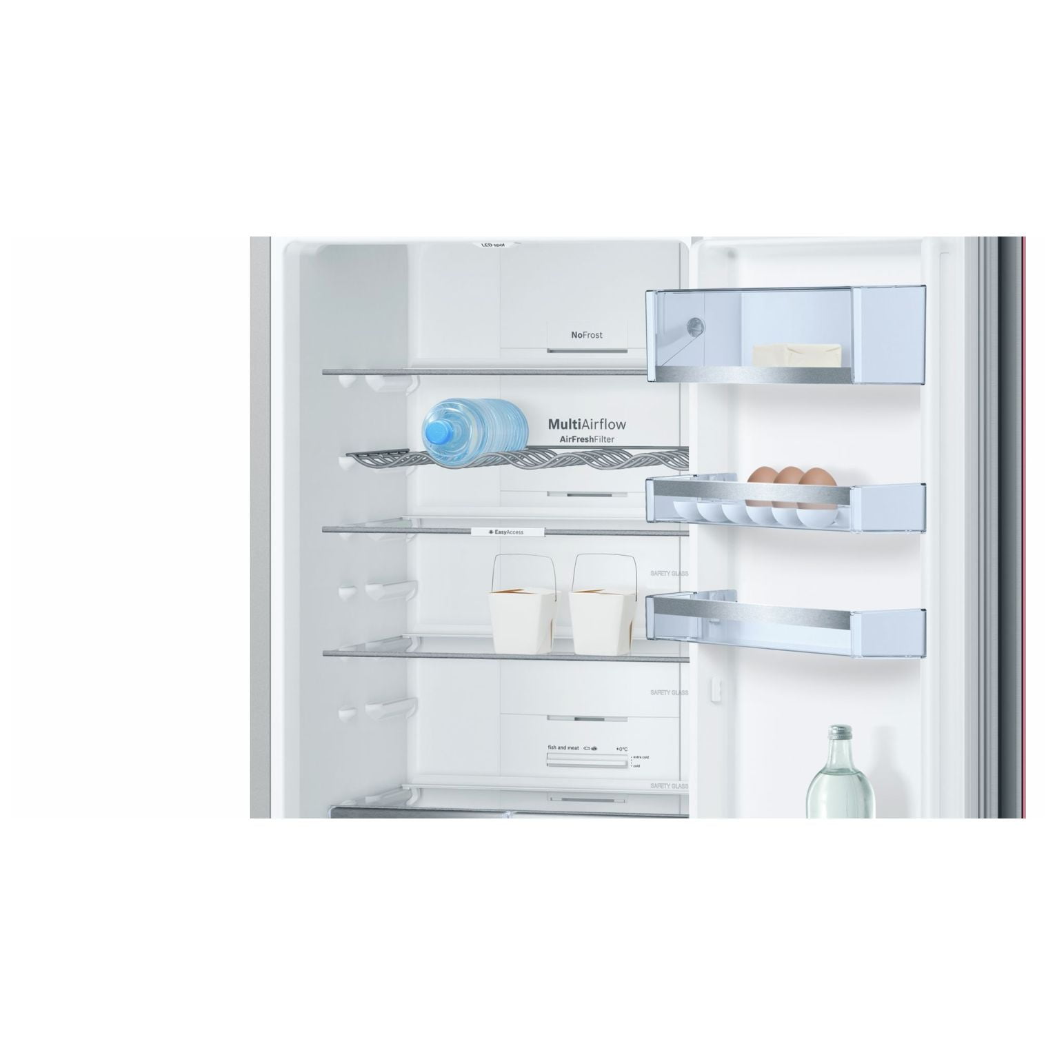 chlodziarko-zamrazarka-z-dolnym-zamrazalnikiem-nofrost-glass-door-edition-KGN39LR35-1 LODÓWKA Z DOLNYM ZAMRAŻALNIKIEM, NOFROST, GLASS DOOR EDITION KGN39LR35