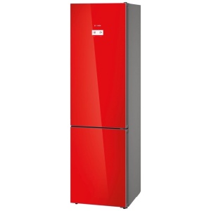 CHŁODZIARKO-ZAMRAŻARKA Z DOLNYM ZAMRAŻALNIKIEM, NOFROST, GLASS DOOR EDITION KGN39LR35