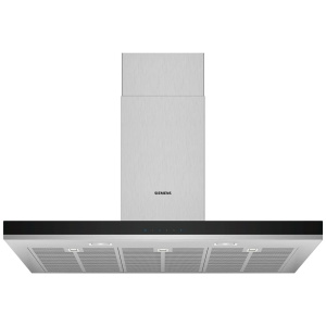 OKAP LC97BHM50 NAŚCIENNY SIEMENS iQ300 90 cm Stal szlachetna