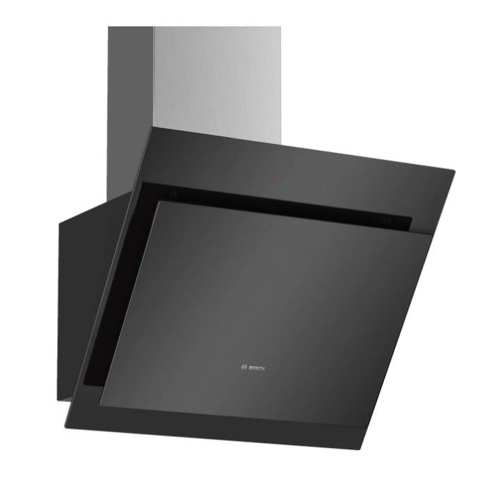 01-16 OKAP NAŚCIENNY 60CM CZARNE SZKŁO DWK67CM60