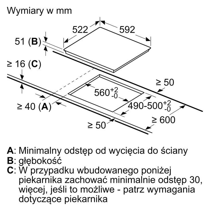 02-32 PŁYTA INDUKCYJNA 60CM CZARNA ED651FSB5E