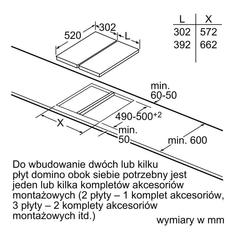 02-36 PŁYTA INDUKCYJNA DOMINO 30CM EH375FBB1E