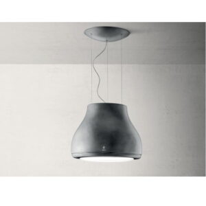 OKAP WYSPOWY WISZĄCY SHINING CAST IRON/F/50 PRF0120590A EFEKT ŻELIWA