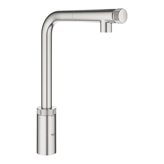 GROHE-BATERIA-SCALA-SMARTCONTROL-STAL-NIERDZEWNA-30443DC0 Bateria Scala 30443 z funkcją SmartControl