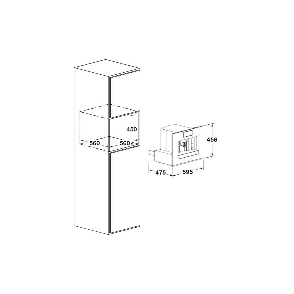 FUCM-4500-TF-MBK-Cutout-1 Piekarnik Fulgor Milano FUCM 4500 TF MBK Cluster Concept