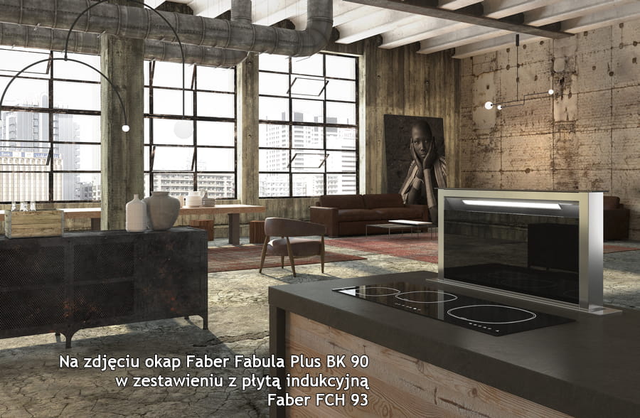 Okap-blatowy-wysuwany-Fabula_60_BK_03 Wyciąg zintegrowany z płyta indukcyjną DOWNDRAFT FABULA PLUS 60 BK 60