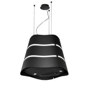 Okap wyspowy PRF0171193 WAVE UX 50cm czarny