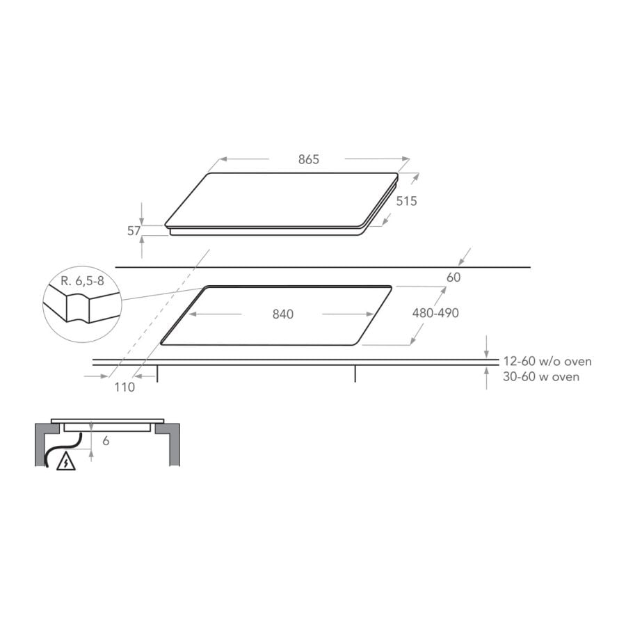 Kitchenaid-Plyta-Indukcyjna-Do-Montazu-Standardowego-51x86-Khias-10900-schemat Płyta Indukcyjna Do Montażu Standardowego 51x86 KHIAS 10900