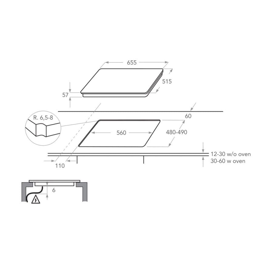 Kitchenaid-Plyta-Indukcyjna-Kitchen-Aid-Khias-86500-schemat Płyta Indukcyjna Kitchen Aid KHIAS 86500