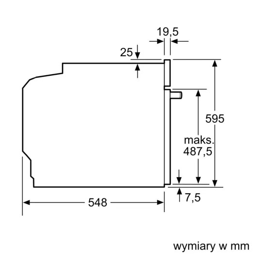 HBS233BB0-zdj-4 Piekarnik Bosch HBS233BB0 do zabudowy