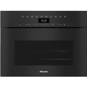 Kompaktowy piekarnik parowy bezuchwytowy DGC 7440 HCX Pro ObsidianBlack Miele