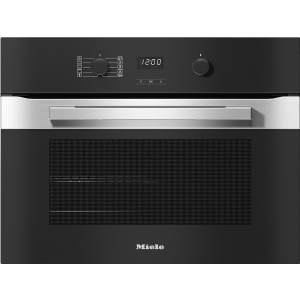 Piekarnik do zabudowy kompaktowy H 2840 B CleanSteel Miele