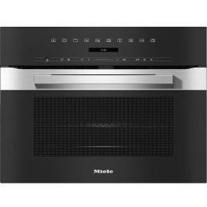 Piekarnik do zabudowy z kuchnią mikrofalową H 7240 BM CleanSteel Miele