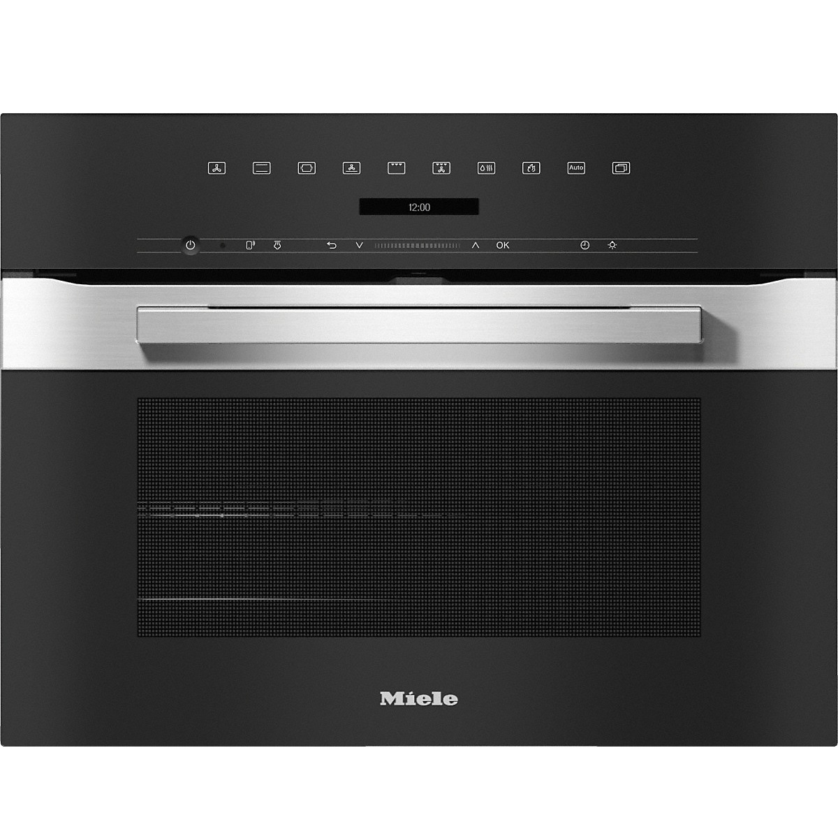 20000150266-000-00_20000150266 Piekarnik do zabudowy kompaktowy z pyrolizą i Wi-Fi H 7244 BP CleanSteel Miele