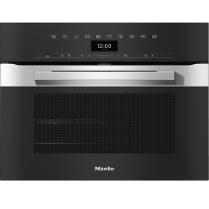 Piekarnik do zabudowy kompaktowy PerfectClean H 7440 B CleanSteel Miele