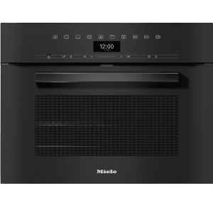 Piekarnik do zabudowy kompaktowy PerfectClean H 7440 B ObsidianBlack Miele