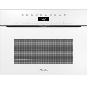 Piekarnik do zabudowy kompaktowy bezuchwytowy z pyrolizą H 7440 BPX BrilantWhite Miele