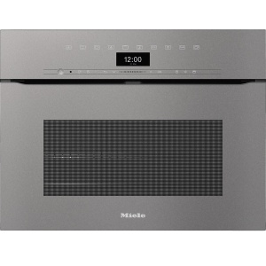 Piekarnik do zabudowy kompaktowy bezuchwytowy z pyrolizą H 7440 BPX GraphitGrey Miele