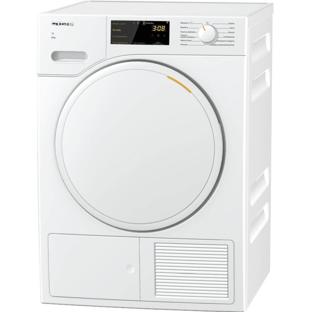 Suszarka-MIELE-TWC-220-WP-front Suszarka z pompą ciepła T1 TWC220WP 8kg Miele