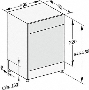 d04-3 Zmywarka wolnostojąca Z szufladą 3D MultiFlex G 7200 SC Front Miele