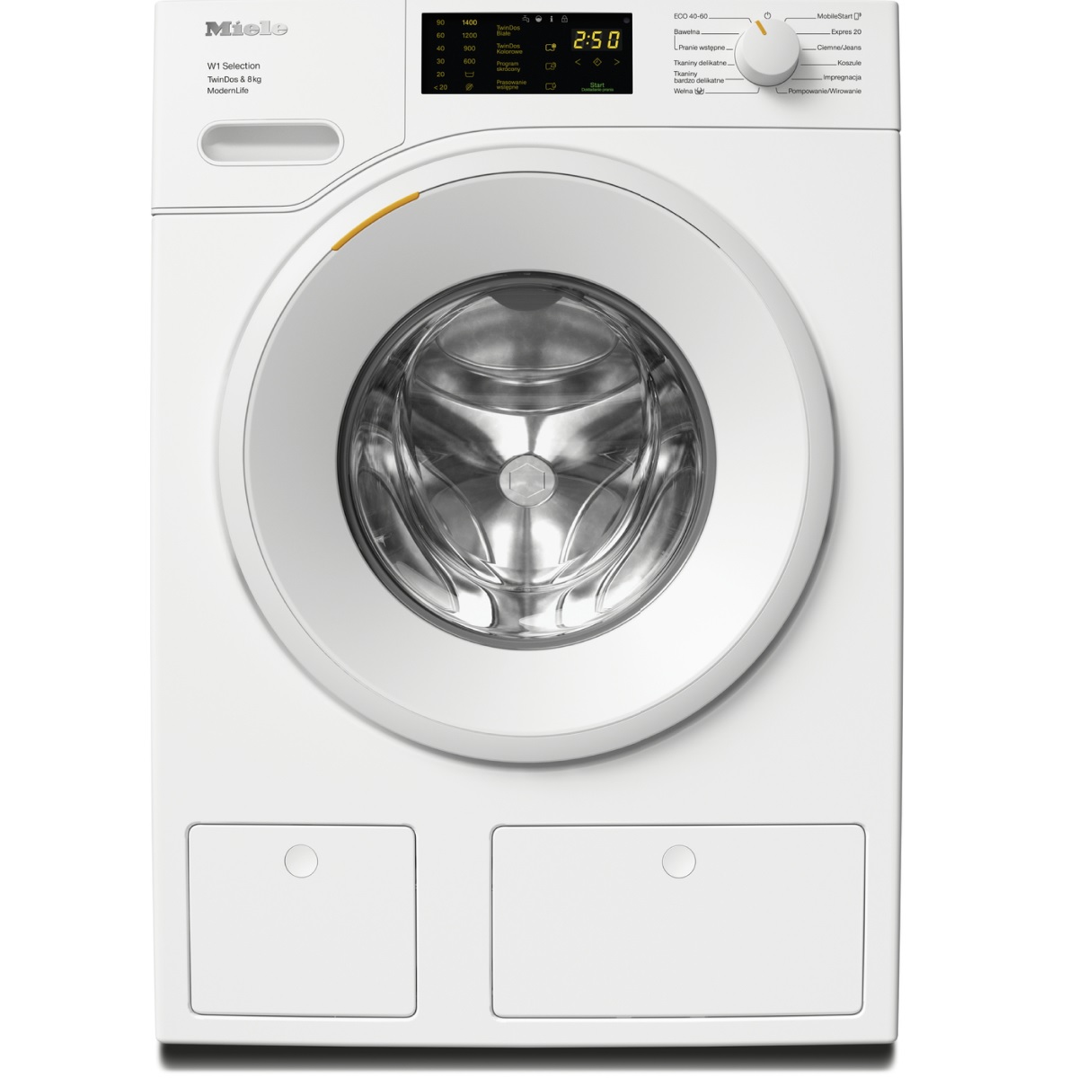 l02-1 Pralka ładowana od przodu W1 WSD663 WCS TDos&8kg Miele