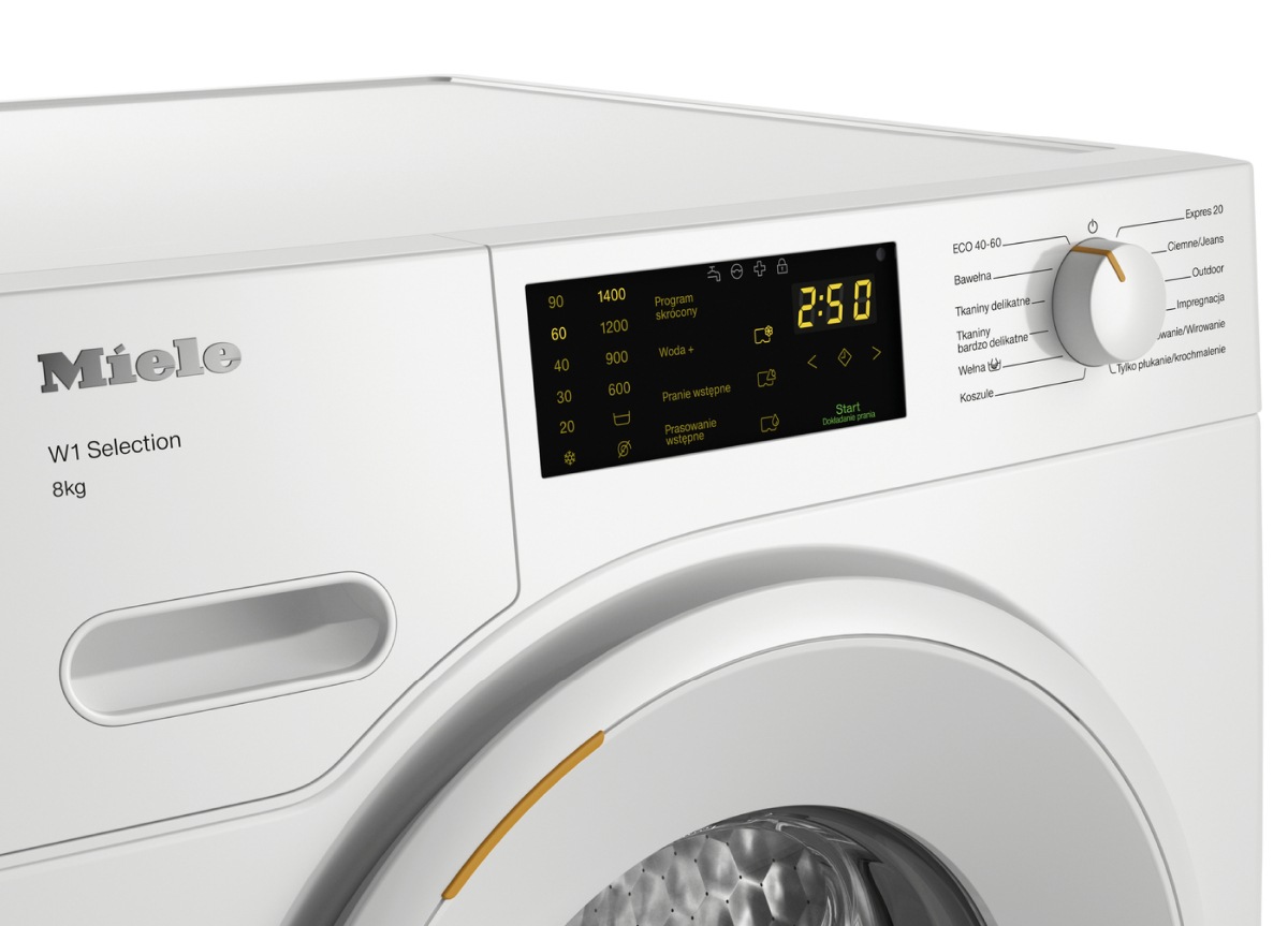l04 Pralka ładowana od przodu W1 WSD023 WCS 8kg Miele