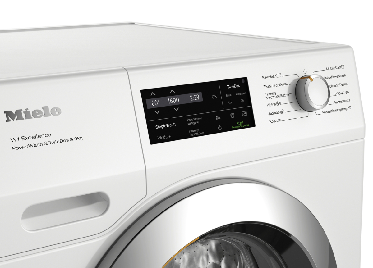 t03 Pralka ładowana od przodu W1 WEI875 WPS PWash&TDos&9kg Miele
