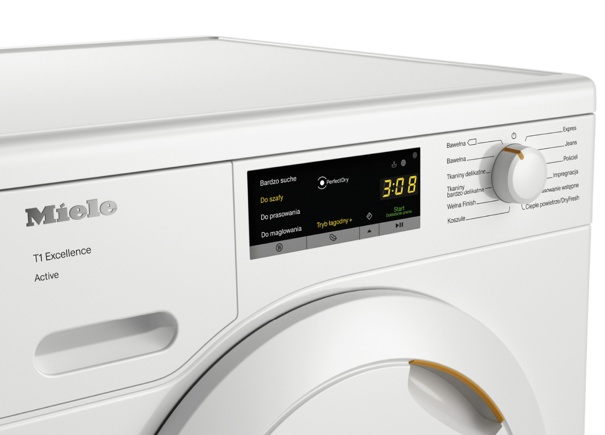 w03 Suszarka z pompą ciepła T1 TEA225WP Active Miele