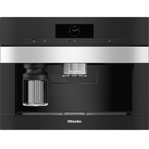 Ekspres do kawy do zabudowy z DirectWater CVA 7845 Cleansteel Miele