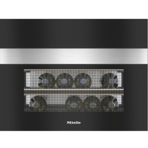 Chłodziarka na wino do zabudowy z FlexiFrame Plus i Push2open KWT 7112 iG CleanSteel Miele