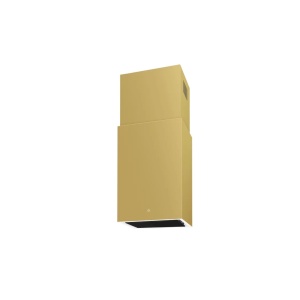 Okap wyspowy Cube W złoty  40cm CIARKO CDW4001Z