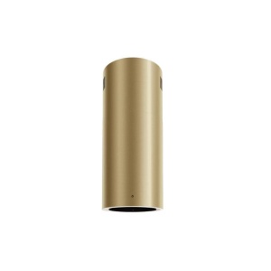 Okap wyspowy TUBUS W gold steel ⌀ 38 CIARKO CDW3801ZS