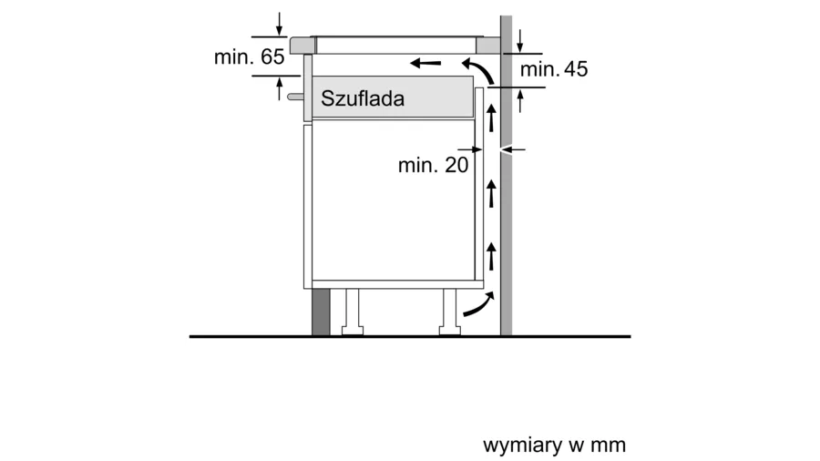PWP63KBB6E-8 Płyta indukcyjna 60 cm PWP63KBB6E Bosch Serie 4