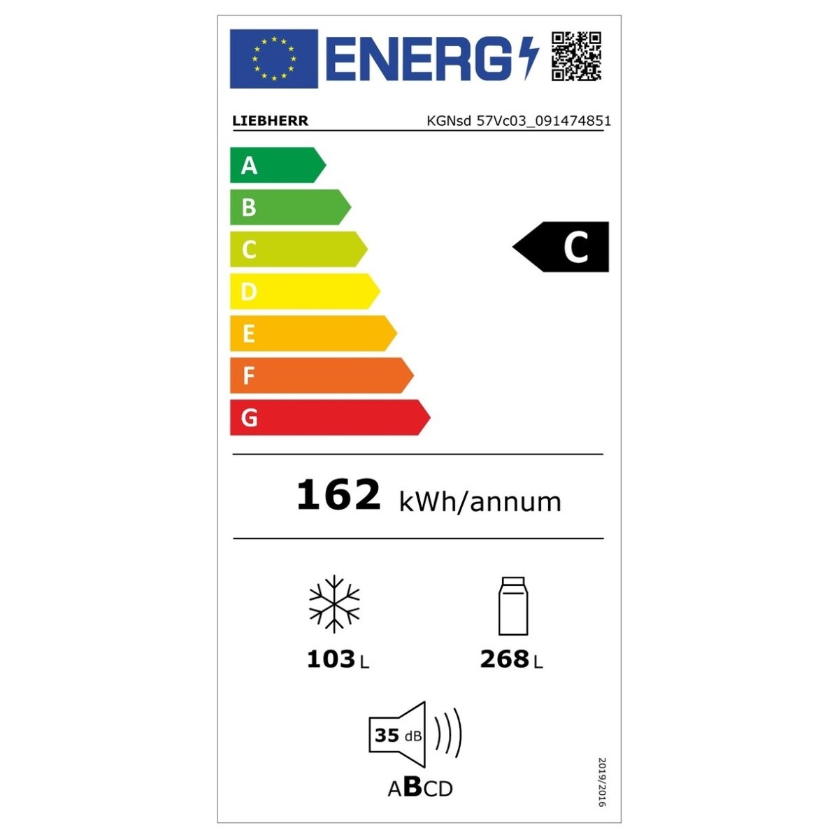 lodowka-wolnostojaca-kgnsd-57vc03-pure-nofrost-EU Lodówka wolnostojąca KGNsd 57Vc03 Pure NoFrost
