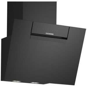 Okap naścienny Siemens LC67KFN60 iQ300 60 cm Czarne szkło