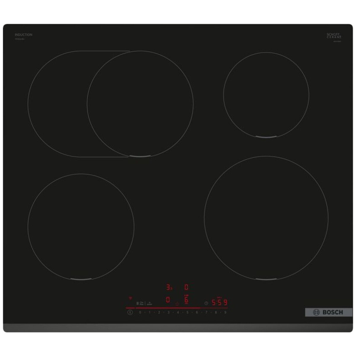 plyta-indukcyjna-bosch-pif631hb1e-60-cm-serie-6-czarny Płyta indukcyjna Bosch PIF631HB1E 60 cm Serie 6 Czarny