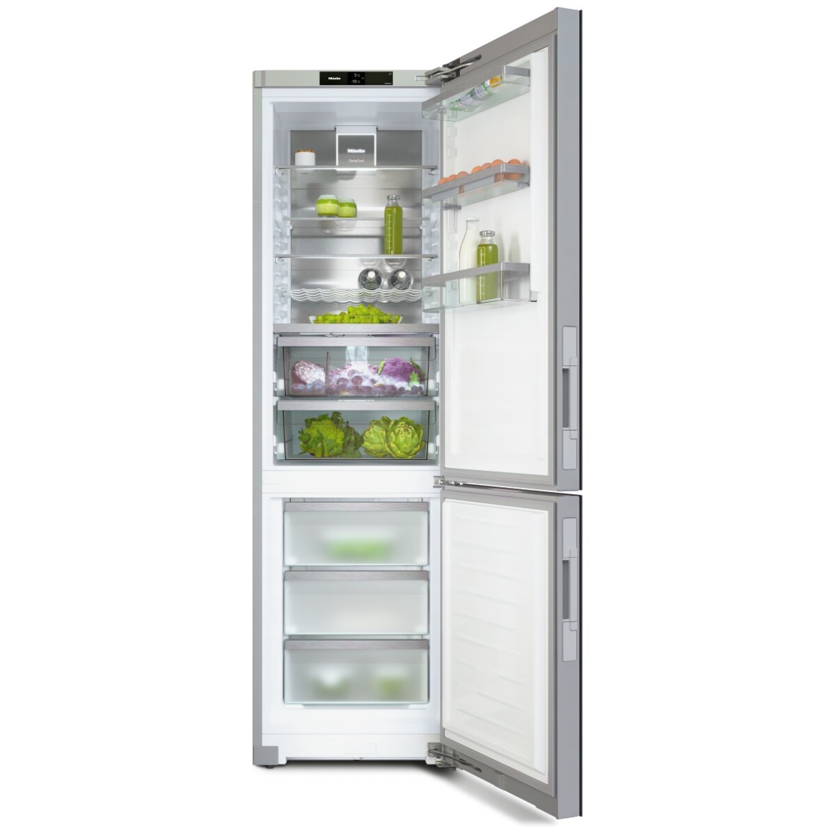 lodowko-zamrazarki-wolnostojace-miele-kfn-4898-ad-graphitgrey-szklo-1 Lodówko-zamrażarki wolnostojące MIELE KFN 4898 AD Graphitgrey
