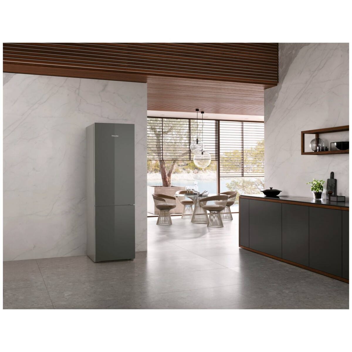lodowko-zamrazarki-wolnostojace-miele-kfn-4898-ad-graphitgrey-szklo-7 Lodówko-zamrażarki wolnostojące MIELE KFN 4898 AD Graphitgrey