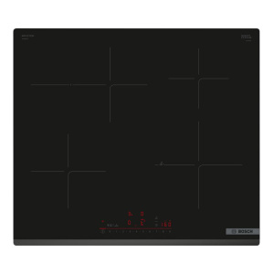 Płyta indukcyjna Bosch PIF63KHC1E 60 cm Serie 6 Czarny, montaż nablatowy, płyta bez listew