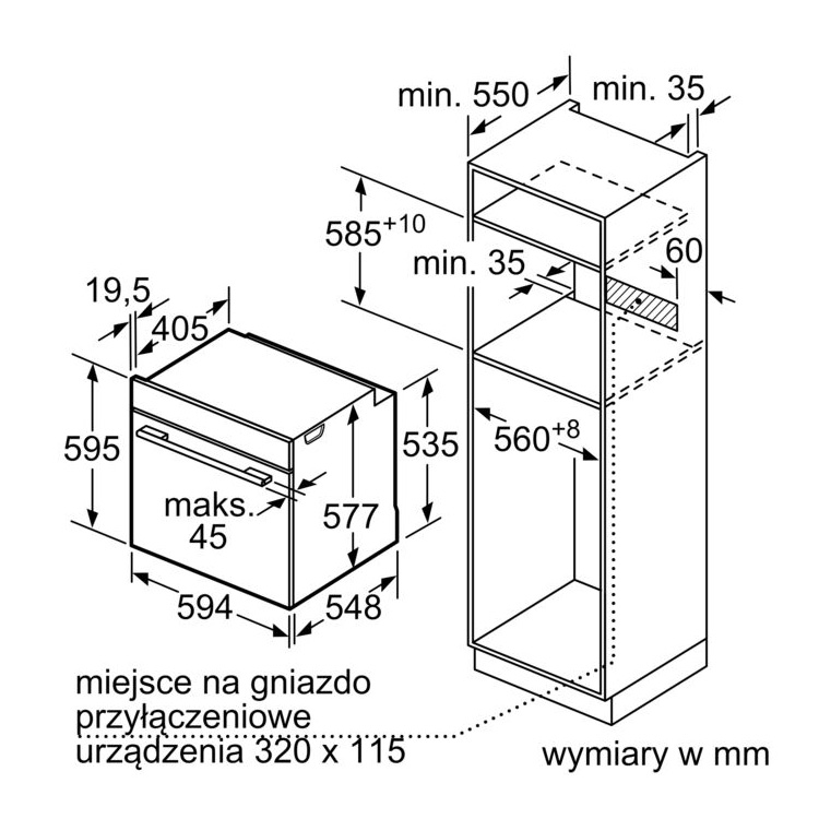 piekarnik-do-zabudowy-bosch-hbg7242b1-60-x-60-cm-serie-8-czarny-11 Piekarnik do zabudowy Bosch HBG7242B1 60 x 60 cm Serie 8 Czarny