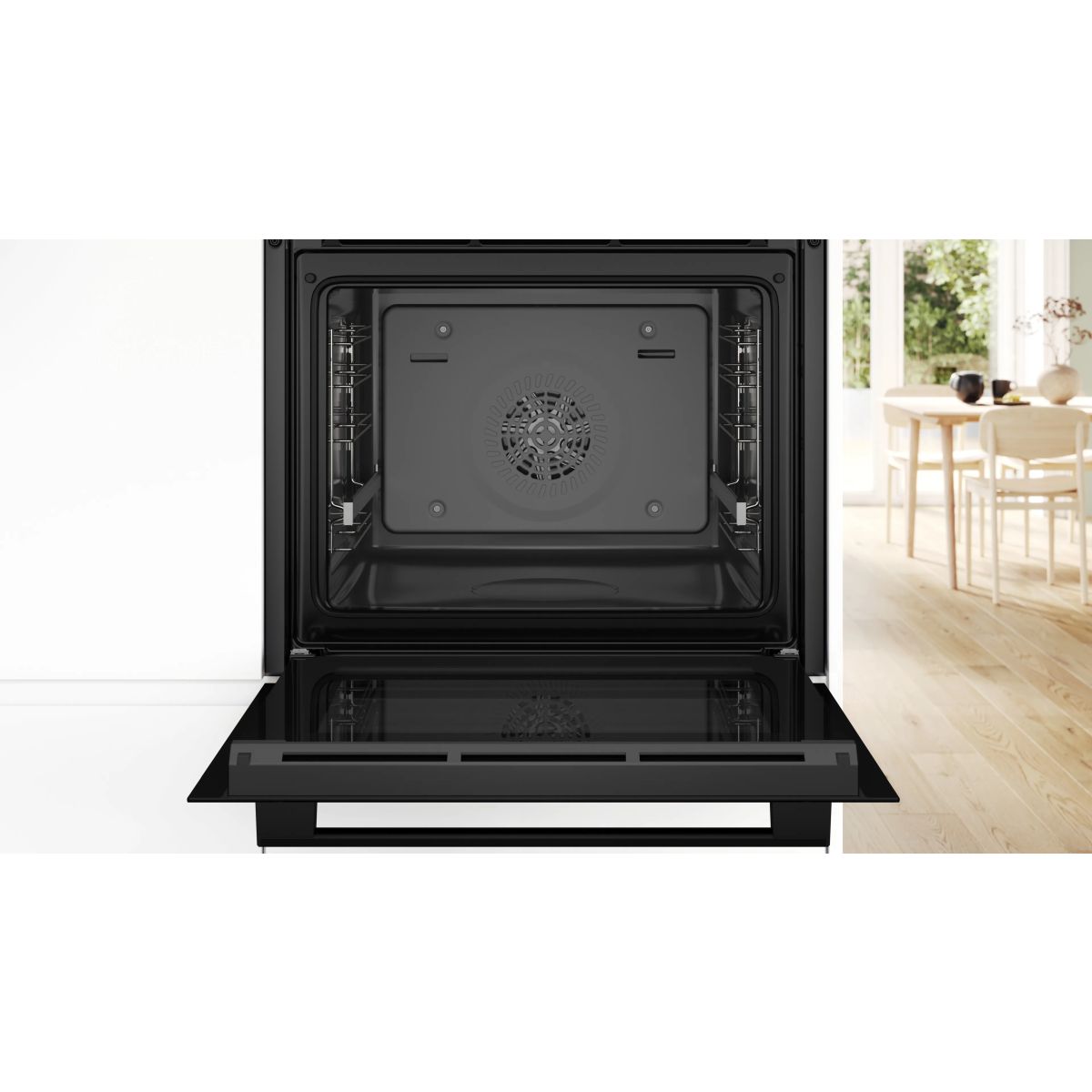 Serie-4-Piekarnik-do-zabudowy-60-x-60-cm-Czarny-HBA234EB3-1 Piekarnik Bosch HBA234EB3 do zabudowy Serie 4 60 x 60 cm Czarny