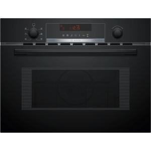 Kuchenka mikrofalowa do zabudowy z termoobiegiem Bosch CMA583MB1F 60 x 45 cm Czarny Serie 4