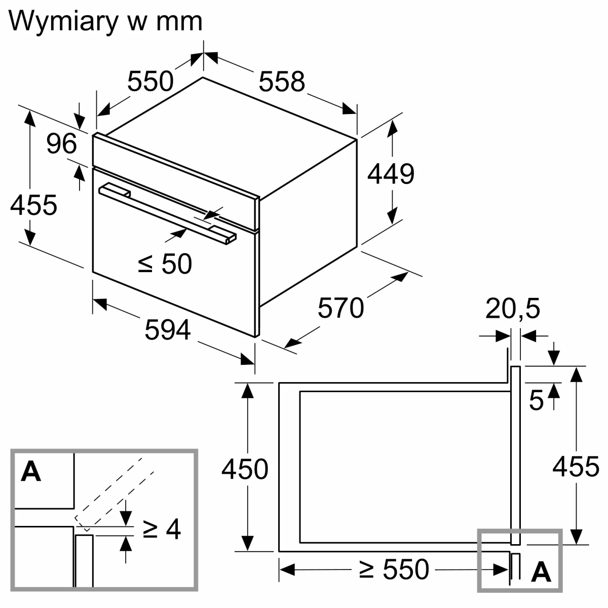 kuchenka-mikrofalowa-do-zabudowy-z-termoobiegiem-bosch-cma583mb1f-60-x-45-cm-czarny-serie-4-6 Kuchenka mikrofalowa do zabudowy z termoobiegiem Bosch CMA583MB1F 60 x 45 cm Czarny Serie 4