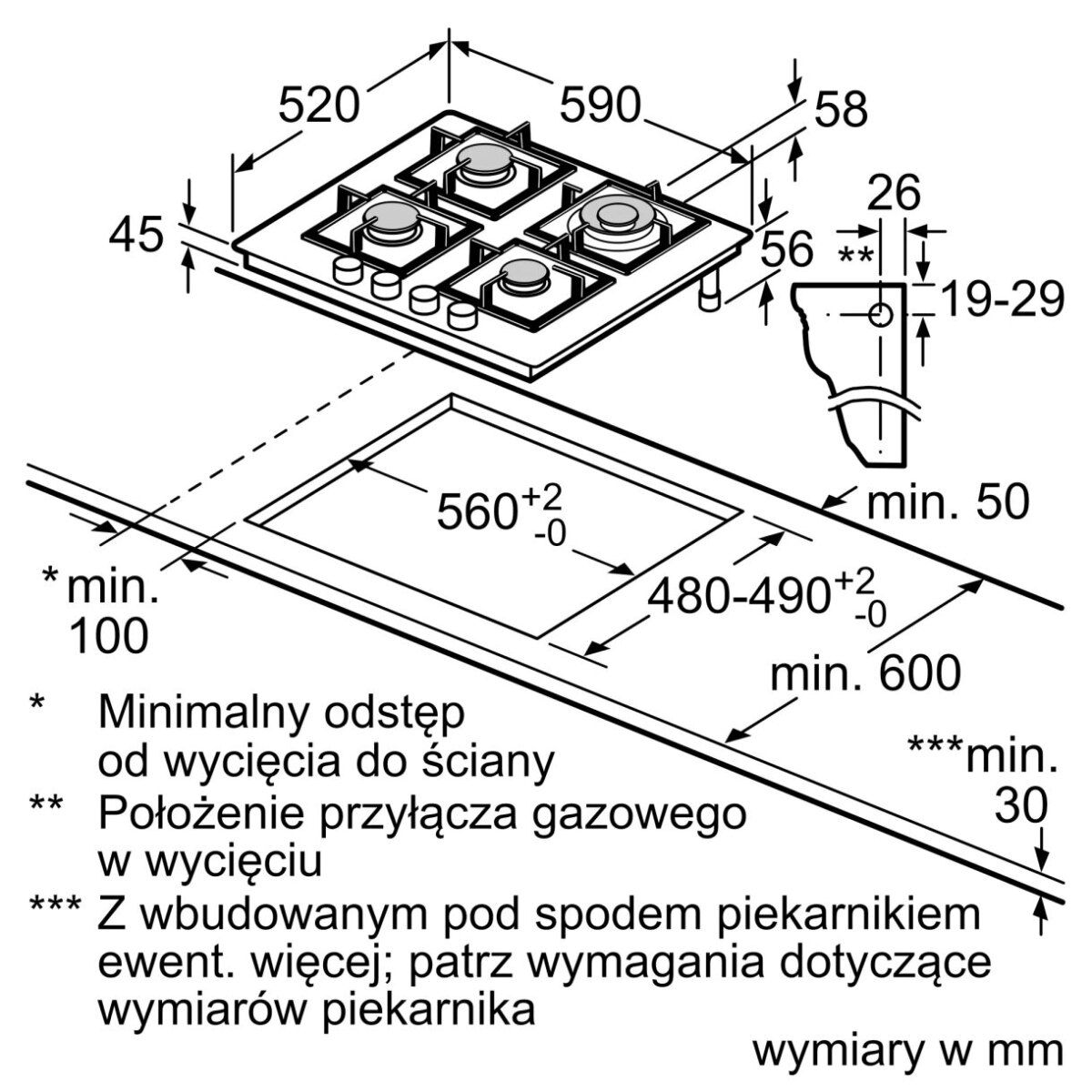 bosch-serie-6-plyta-gazowa-60-cm-szklo-hartowane-czarny-pph6a6i10-12 Płyta gazowa Bosch PPH6A6I10 Serie 6 (60 cm, szkło hartowane, czarna)
