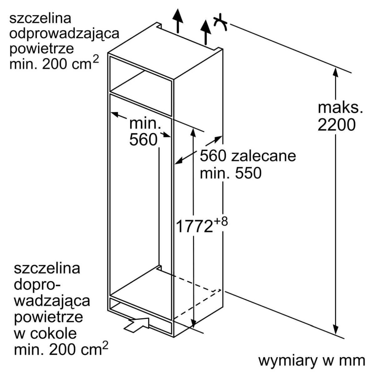 siemens-iq500-lodowka-zabudowy-177-5-x-56-cm-zawias-plaski-z-soft-close-ki82ladd0-07 Chłodziarko-zamrażarka Siemens iQ500 KI82LADD0 do zabudowy 60 cm